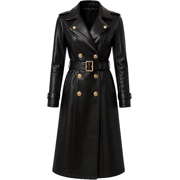 Amazon.com: Womens Long Maxi Belted Casual Style Black Faux